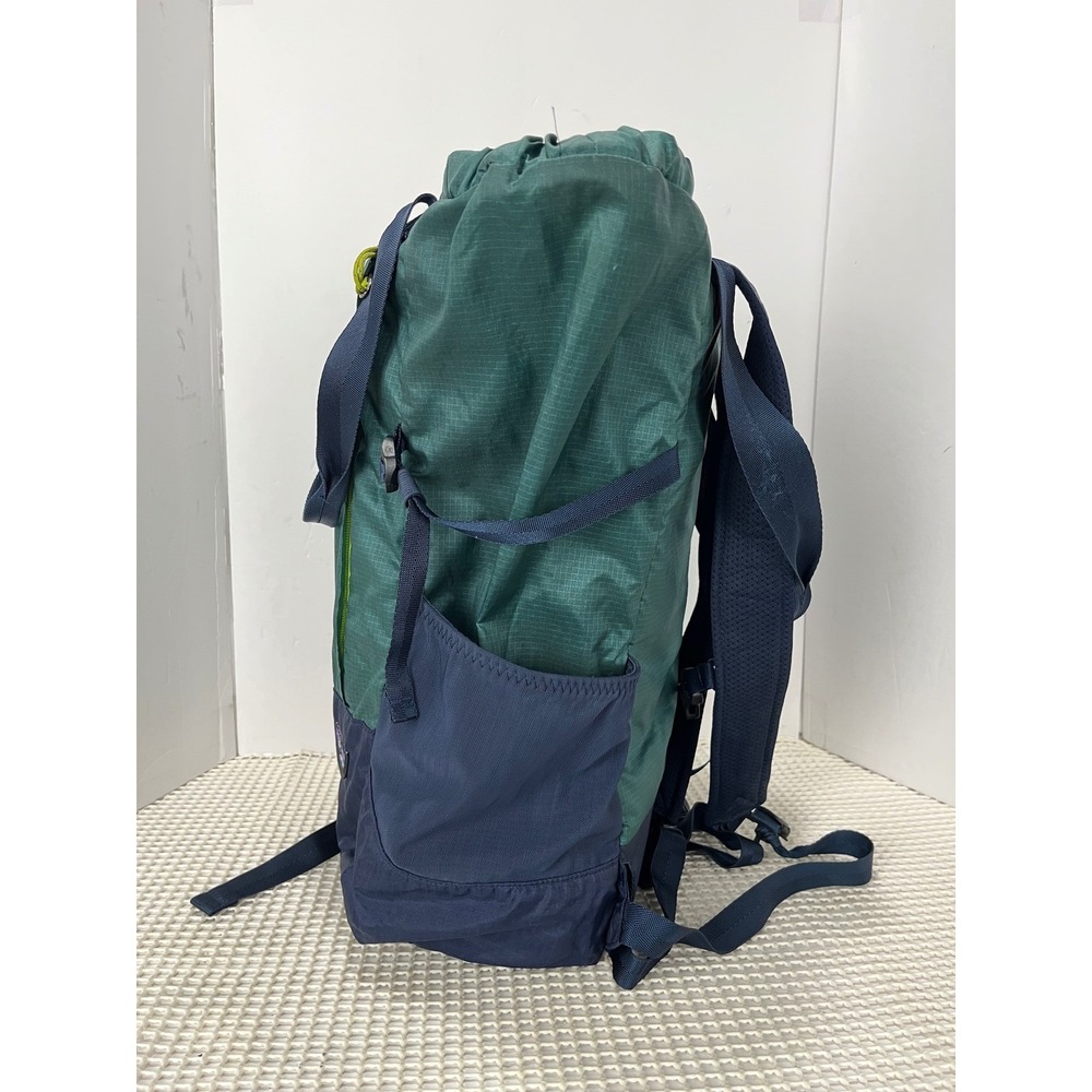 Patagonia Lightweight Travel Tote Green Blue Convertible Backpack - Picture 6 of 15